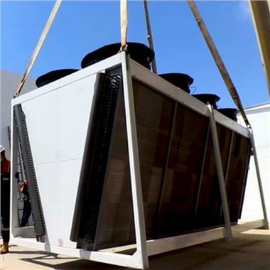 Externe radiator voor Guascor Energy-gasmotor