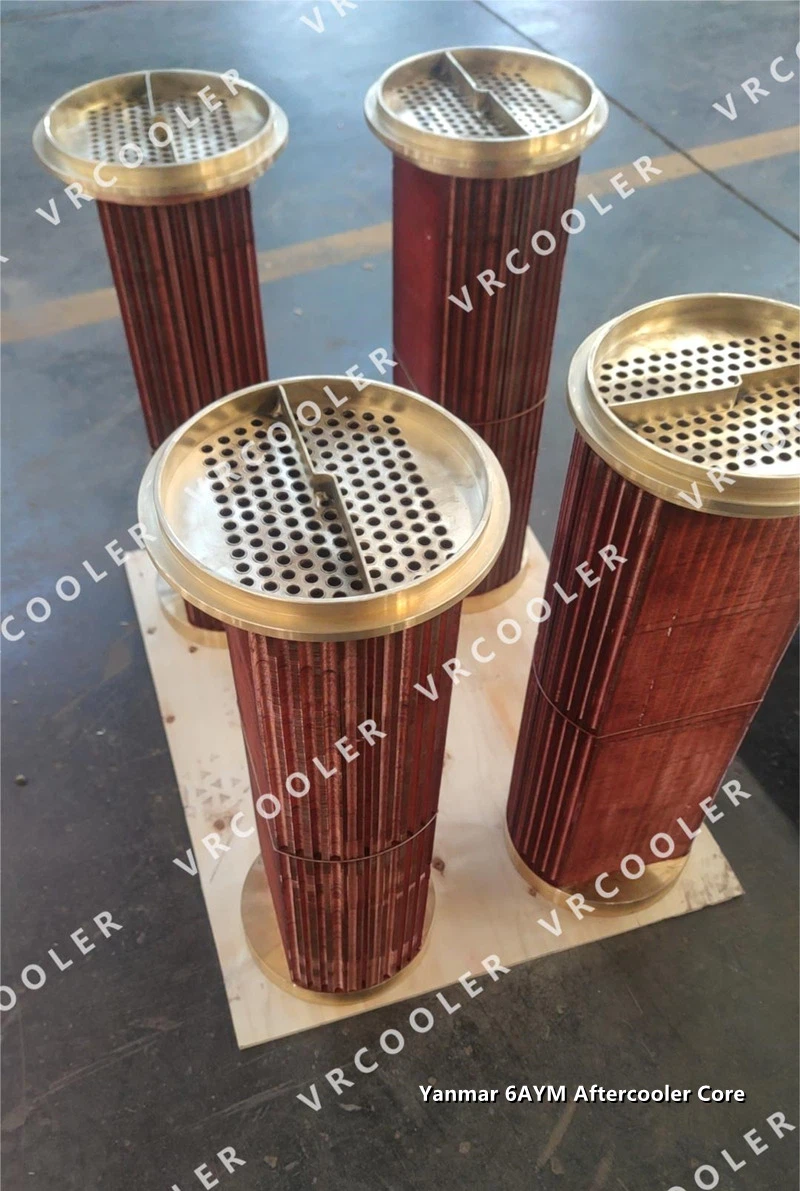 Yanmar 6AYM Aftercooler Yanmar 6Aym Wet Aftercool Coil Yanmar 6AYM Aftercooler Yanmar 6Aym Wet Aftercool Coil